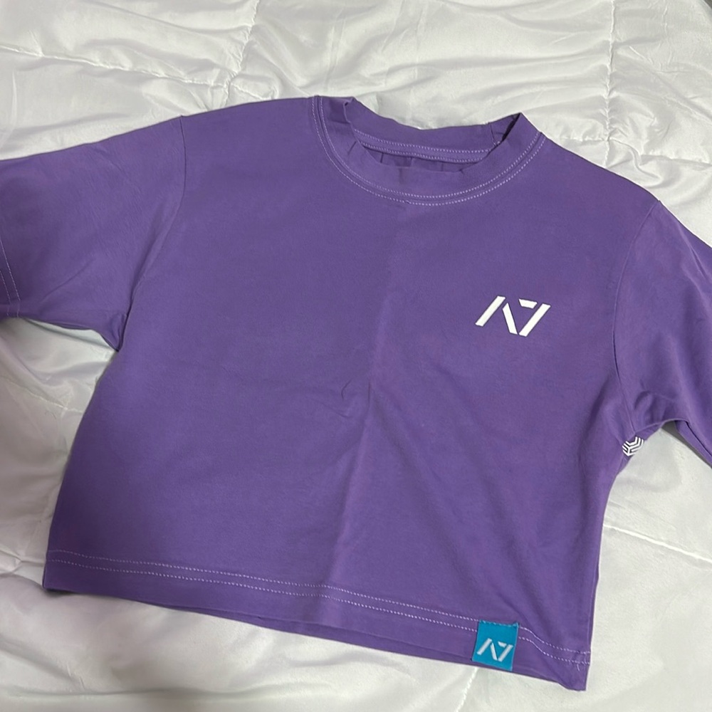 A7 Bar Grip Crop Tee